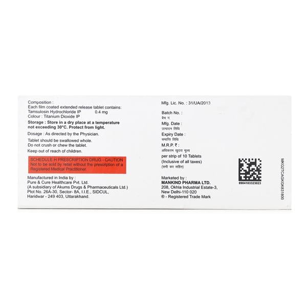 FLOKIND 0.4mg Tablet 10's