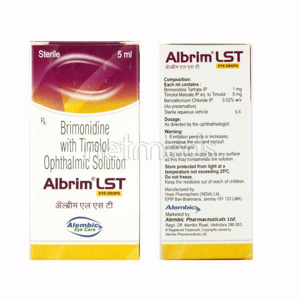 Albrim Lst Eye Drops 5ml