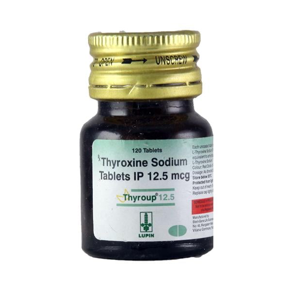 THYROUP 12.5mcg Tablet 120's
