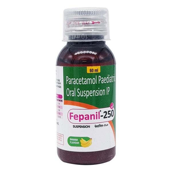 Fepanil 250 Banana Flavour Suspension 60ml