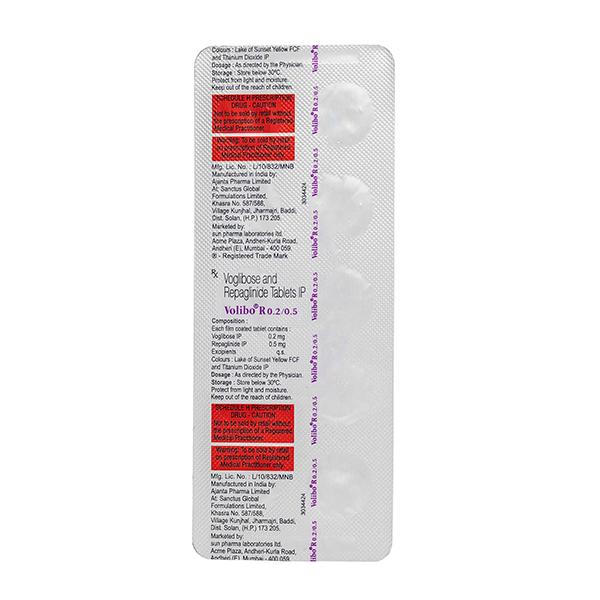 VOLIBO R 0.2/0.5 Tablet 10's