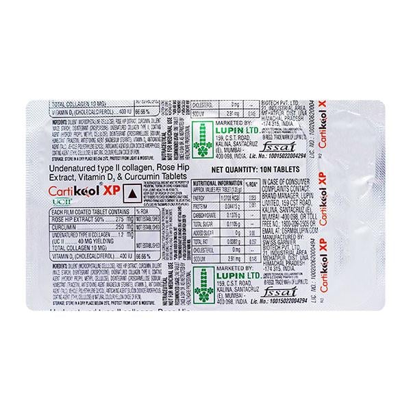 CARTIKOOL XP Tablet 10's