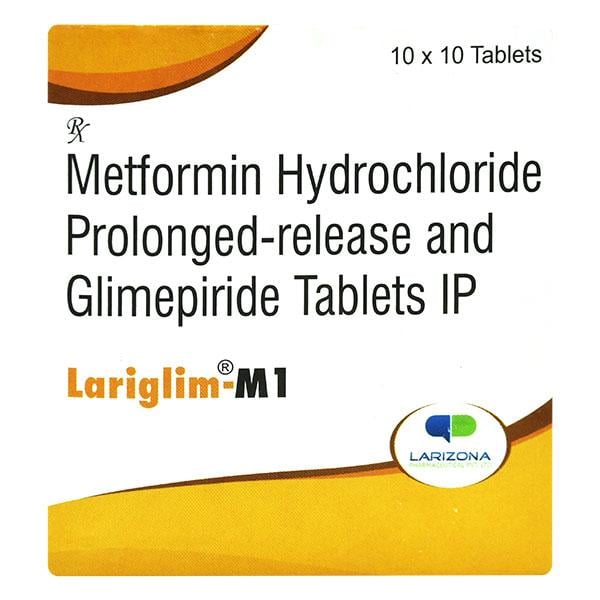 LARIGLIM M 1 Tablet 10's