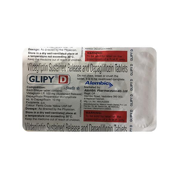 GLIPY D Tablet 15's