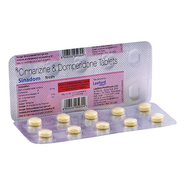 Sinadom Tablet 10'S