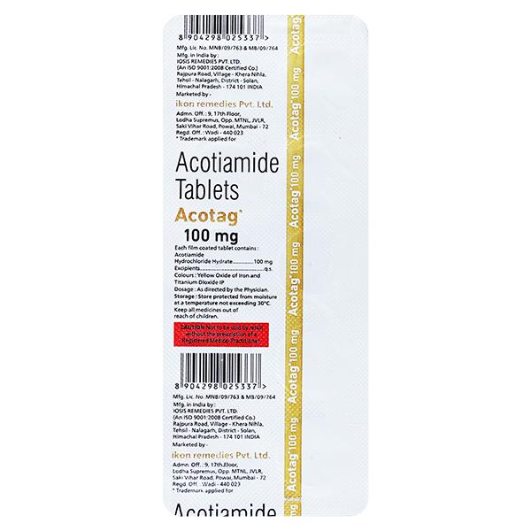 ACOTAG 100mg Tablet 10's