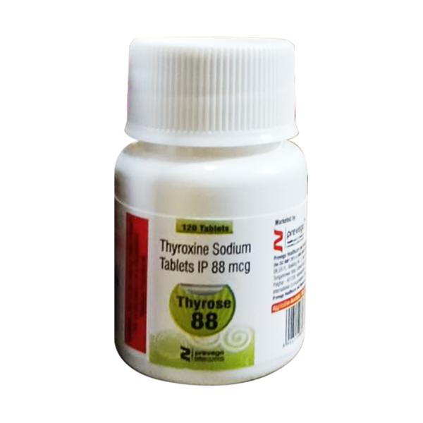 THYROSE 88 Tablet 120's
