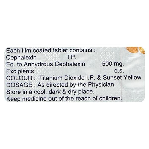 ZECEF 500mg Tablet 10's