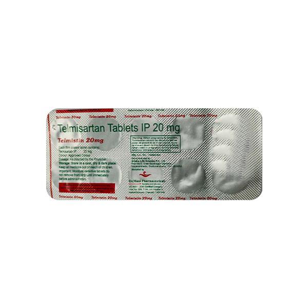 TELMISTIN 20 Tablet 10's