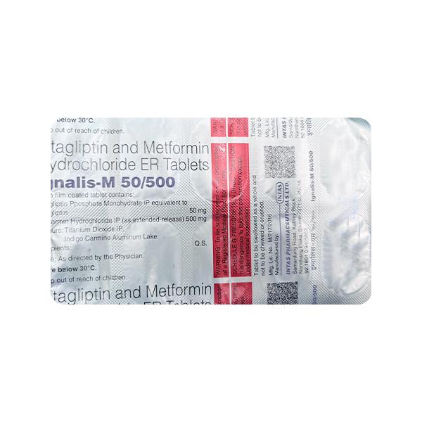 IGNALIS M 50/500 Tablet 10's