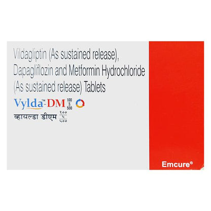 VYLDA DM 100/5/500 Tablet 10's