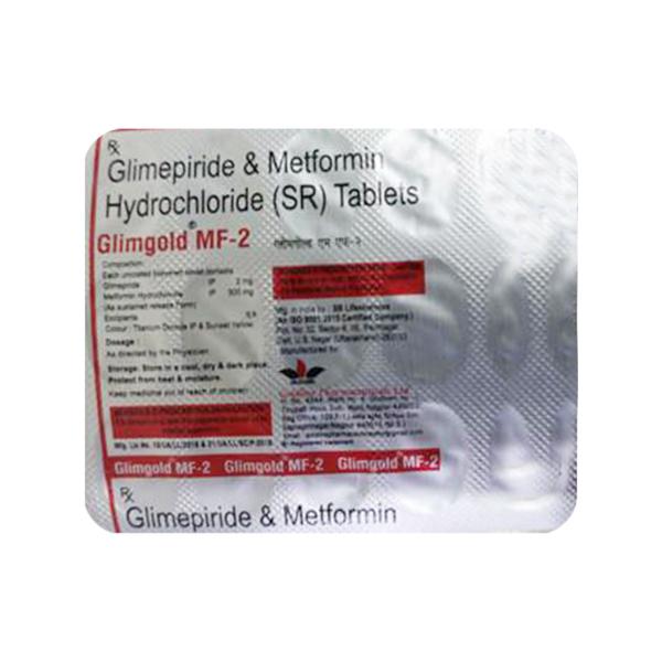 GLIMGOLD MF 2 Tablet 15's