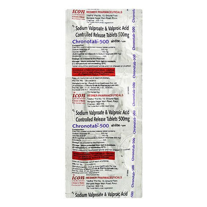 CHRONOTAB 500mg Tablet 10's