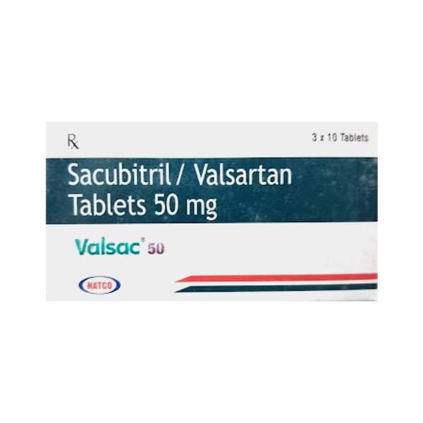 VALSAC 50 Tablet 10's