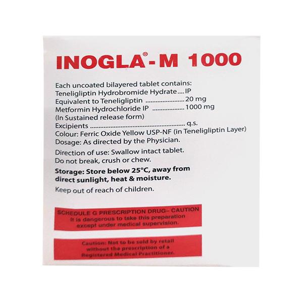INOGLA M 1000 Tablet 15's