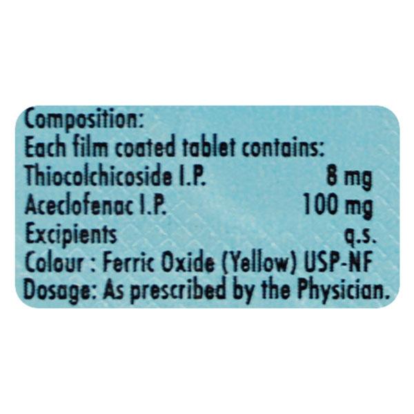 THIOSPAS A 8 Tablet 15's