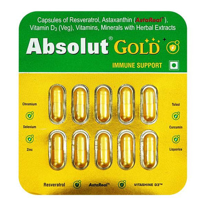 ABSOLUT GOLD Capsule 10's