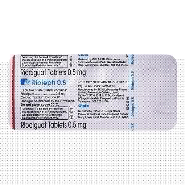 Rioteph 0.5mg Tablet 10'S