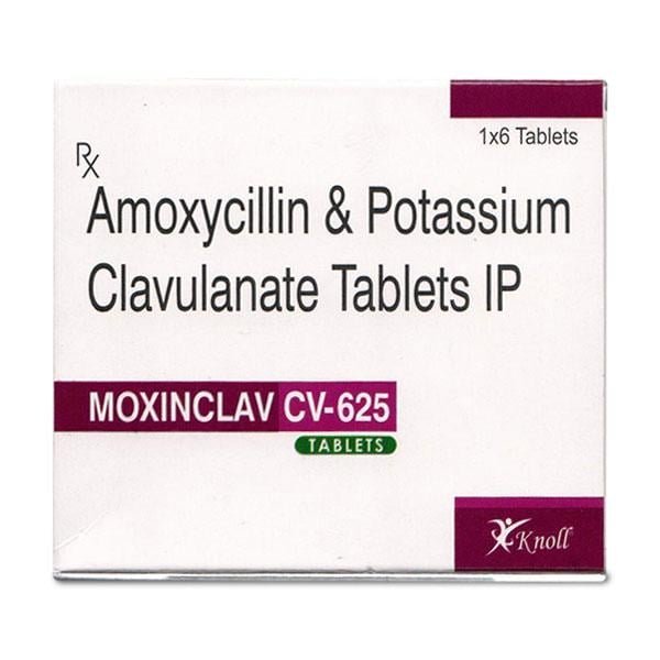 MOXINCLAV CV 625 Tablet 6's