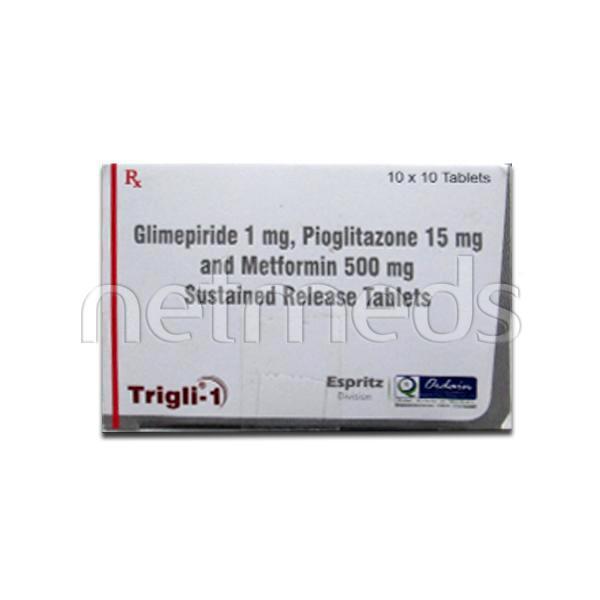 Trigli 1mg Tablet 10'S