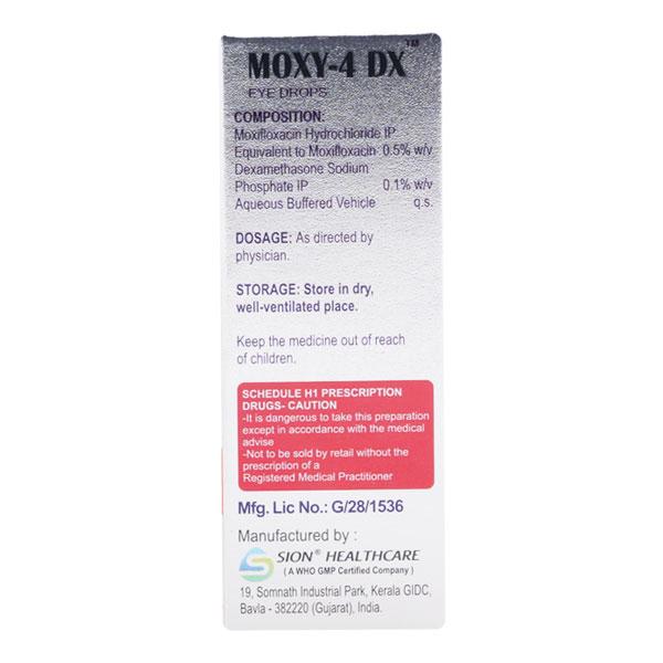 MOXY 4 DX Eye Drops 10ml