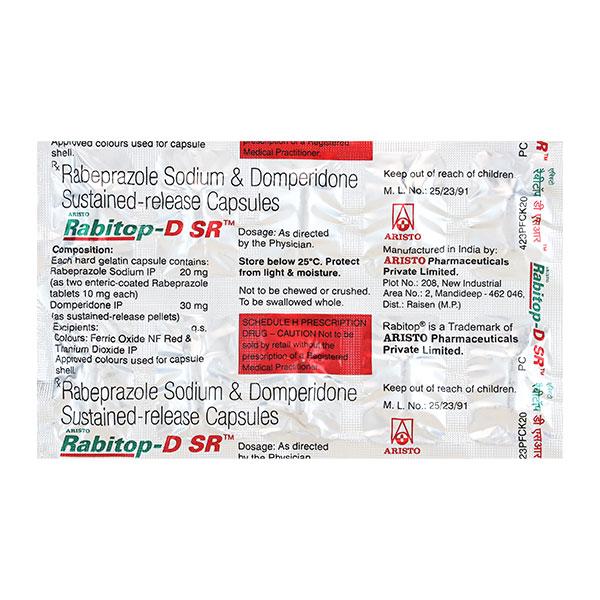 RABITOP D SR Capsule 10's