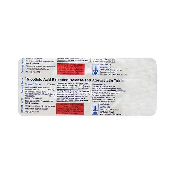 Tonact Forte Tablet 10'S