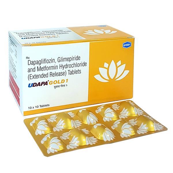 UDAPA GOLD 1 Tablet 10's