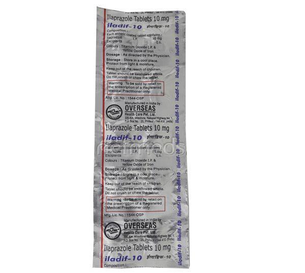 Iladif 10mg Tablet 10'S