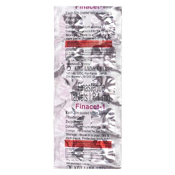 FINACET 1MG TABLET 10'S