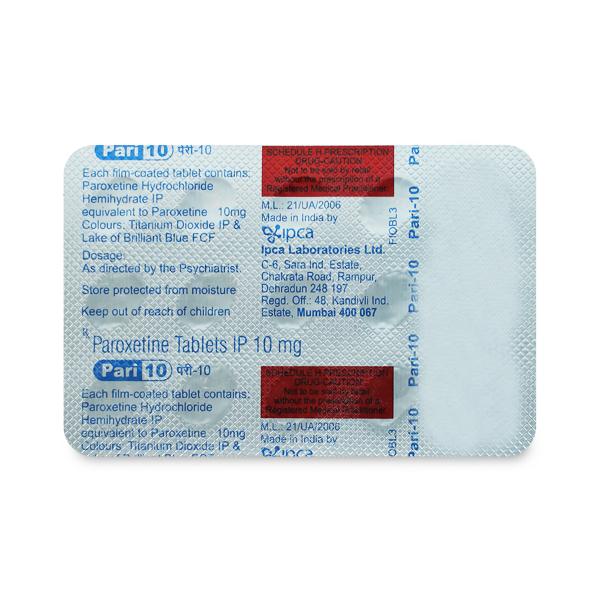 PARI 10mg Tablet 15's
