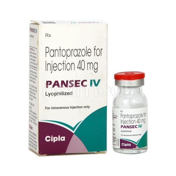 Pansec IV 40mg Injection 1'S