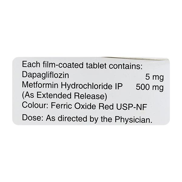 DAPARYL M 5/500 Tablet 10's