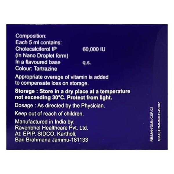 D3 MUST NANO SUGAR FREE PINEAPPLE FLAVOUR Oral Solution 5ml