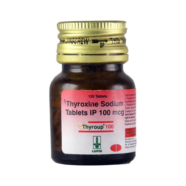 THYROUP 100mcg Tablet 120's