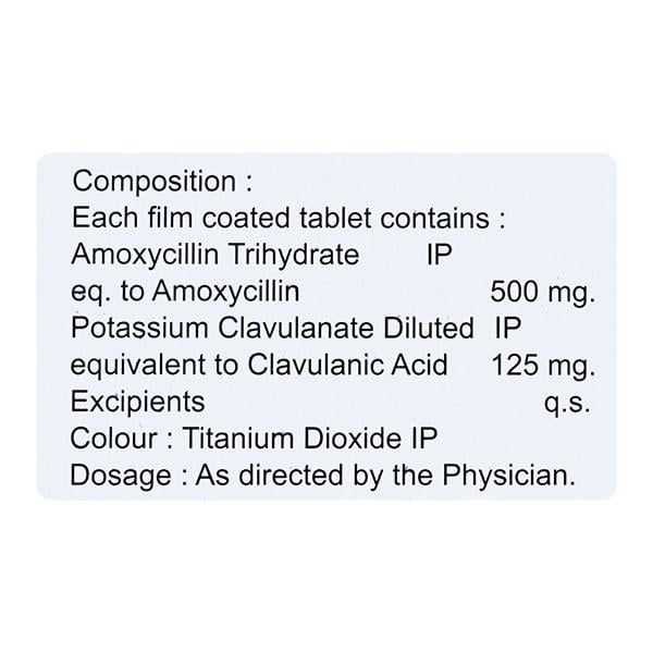 RONCLAV 625 Tablet 10's