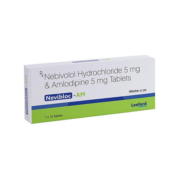 NEVIBLOC AM Tablet 10's