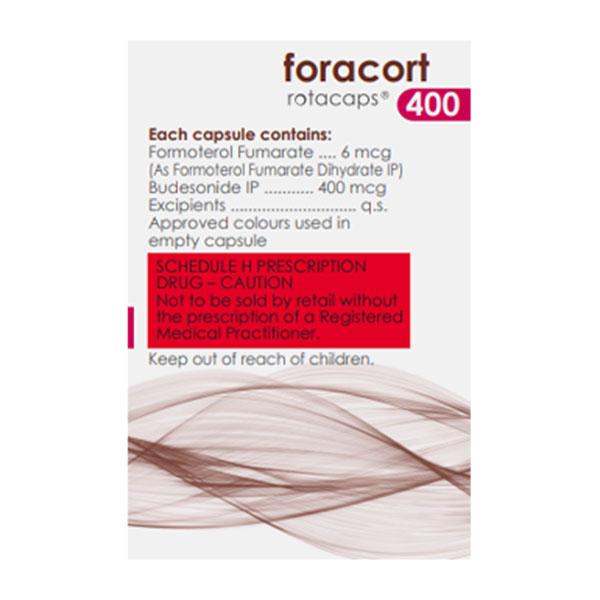 FORACORT 400 Rotacap 60's