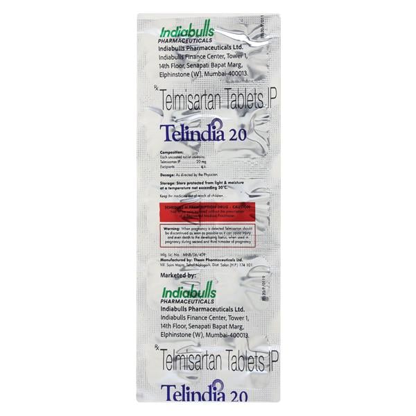 TELINDIA 20 Tablet 10's