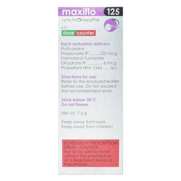 MAXIFLO 125 SYNCHROBREATHE Inhaler 1's