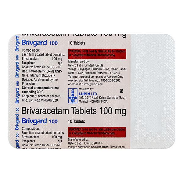 BRIVGARD 100 Tablet 10's