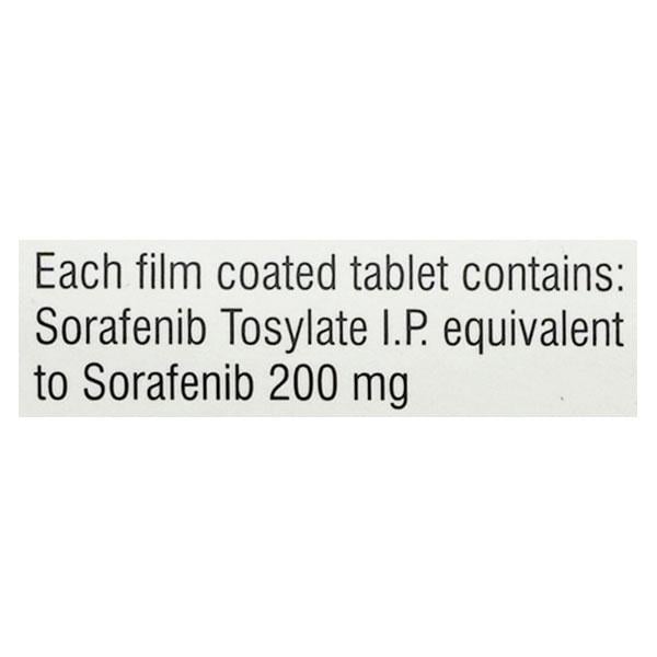SORAFENAT 200mg Tablet 120's