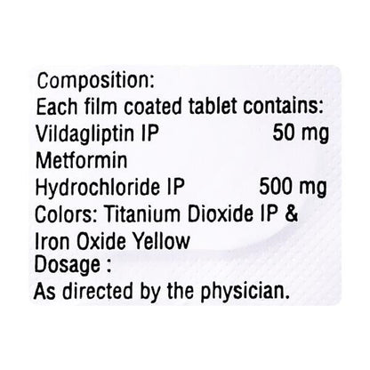 VILNIP M 500mg Tablet 15's