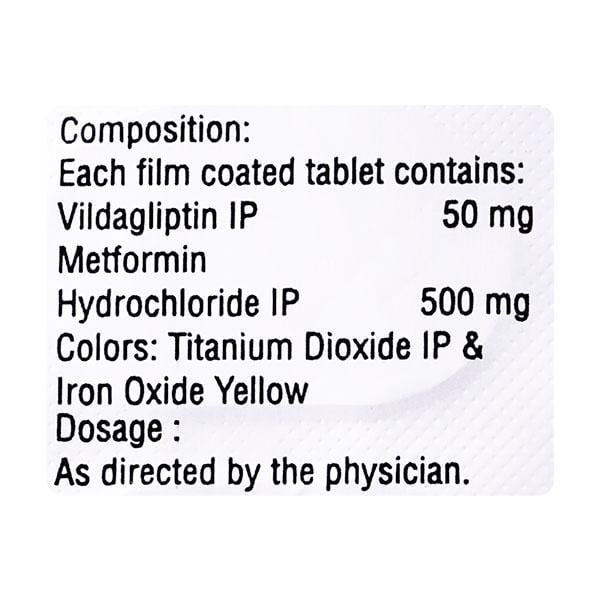 VILNIP M 500mg Tablet 15's