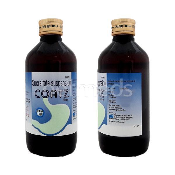 Coatz 500mg Sugar Free Suspension 200ml