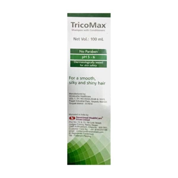 TRICOMAX GREEN APPLE FRAGRANCE SHAMPOO WITH Conditioner 100ml