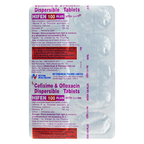 Hifen Plus 100mg Tablet 10'S