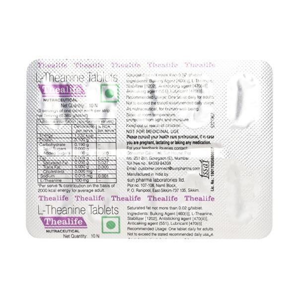 Thealife Tablet 10'S