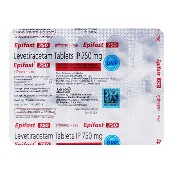 EPIFAST 750 Tablet 10's