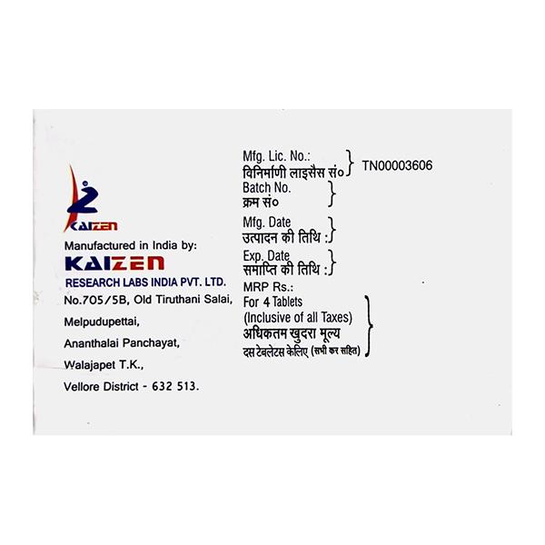 Kaifluk 400mg Tablet 4'S